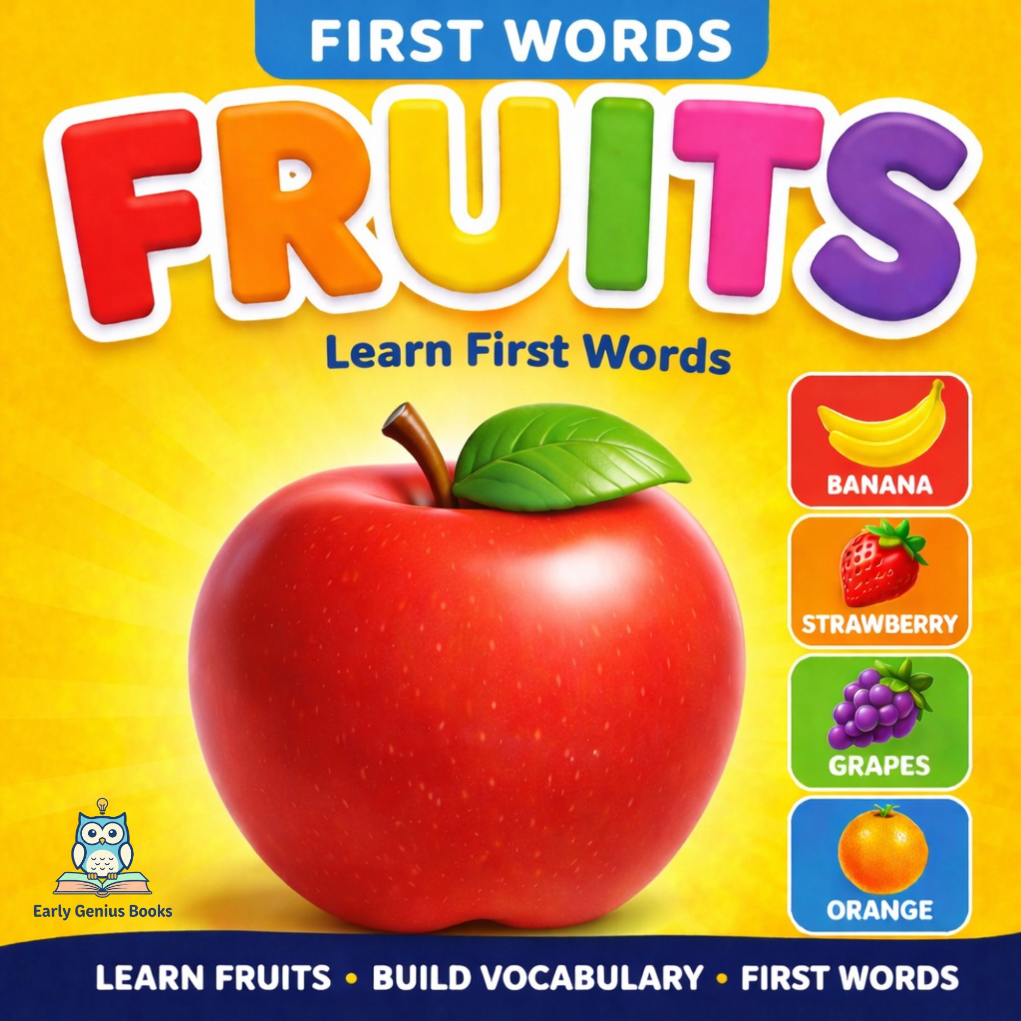 First Words Fruits cover