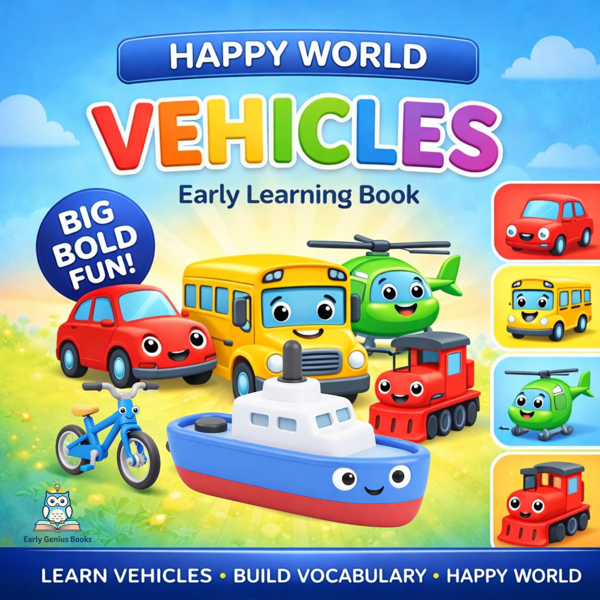 Happy World Vehicles cover